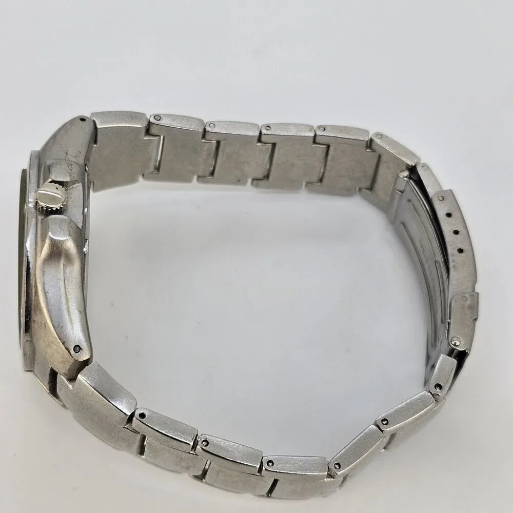 Bijoux Terner Field Men's Watch 38MM Black Dial Gray Band 7.5